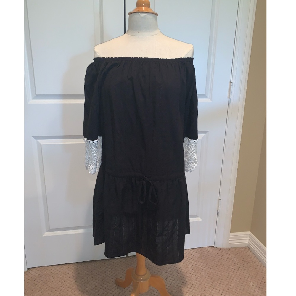 🆕 Dress with Crochet Trim
